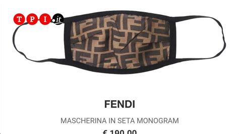 mascherina fendi costo